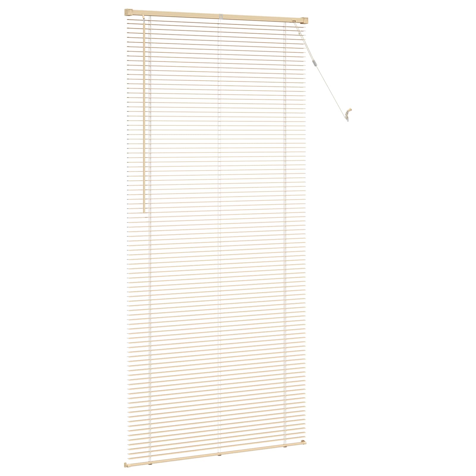 Persienner Lys Brun med Mønster 213 x 90 cm PVC
