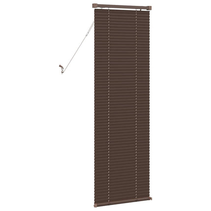 Persienner Mørk Brun med Mønster 150 x 50 cm 25 mm PVC