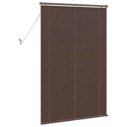 Persienner Mørk Brun med Mønster 150 x 80 cm 25 mm PVC