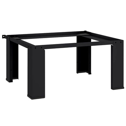 Vaskemaskine Pedestal Sort 64 x 55 x 32,5 cm Stål