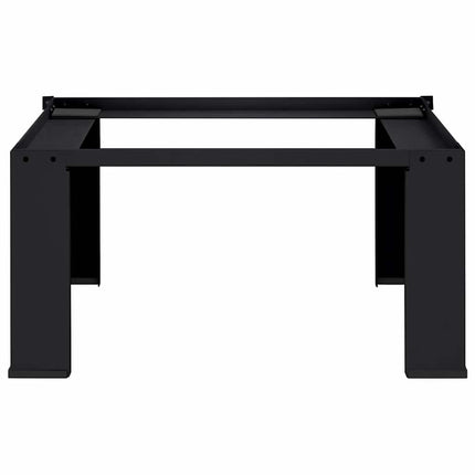 Vaskemaskine Pedestal Sort 64 x 55 x 32,5 cm Stål