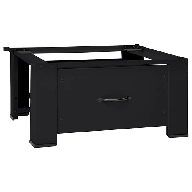 Vaskemaskine Pedestal Sort 64 x 55 x 32,5 cm Stål