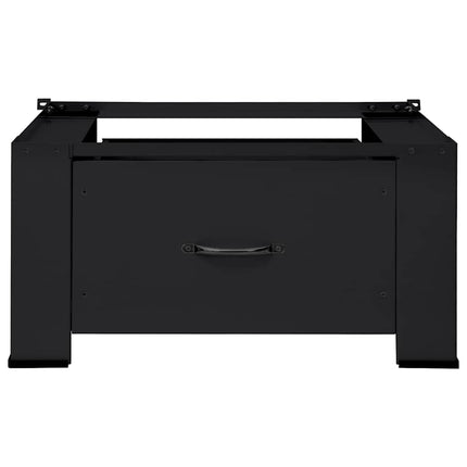 Vaskemaskine Pedestal Sort 64 x 55 x 32,5 cm Stål