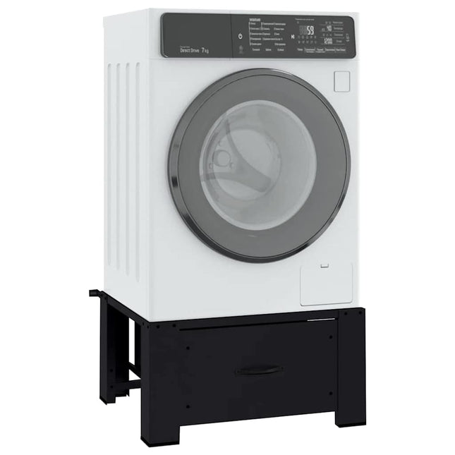 Vaskemaskine Pedestal Sort 64 x 55 x 32,5 cm Stål
