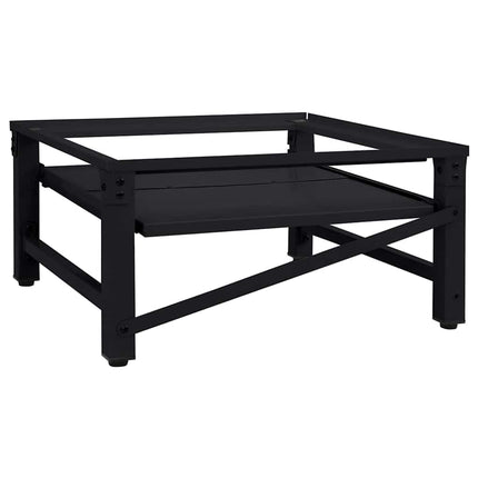 Vaskemaskine Pedestal Sort 62 x 60,5 x 32,5 cm Stål