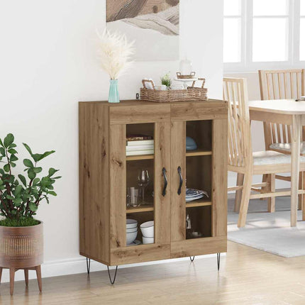 Sideboard Artisan Egetræ 69,5 x 34 x 90 cm Konstrueret træ