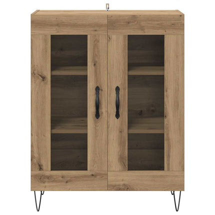 Sideboard Artisan Egetræ 69,5 x 34 x 90 cm Konstrueret træ