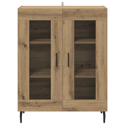Sideboard Artisan Egetræ 69,5 x 34 x 90 cm Konstrueret træ