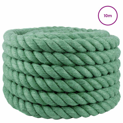 Jute reb 36 mm Grøn 100% Tossa jute