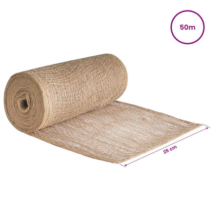 Jute Rulle Naturfarvet 25 x 5000 cm