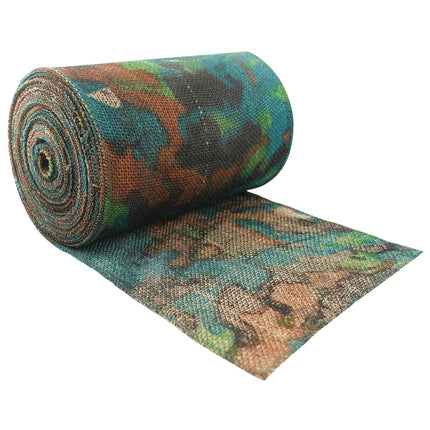 Jute Rulle Camouflage 25 x 1500 cm