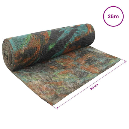 Jute Rulle Camouflage 50 x 2500 cm