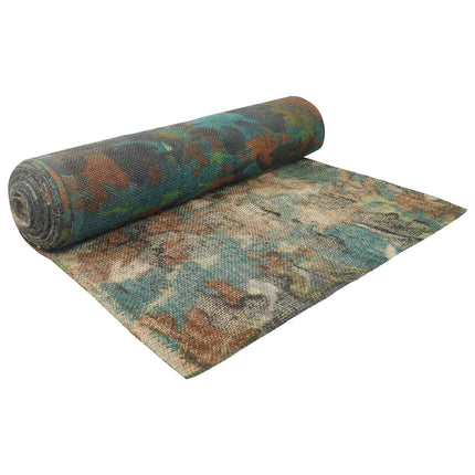 Jute Rulle Camouflage 160 x 1000 cm