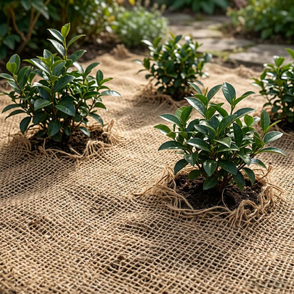 Jute opbevaringsmatte Naturfarvet 1,2 x 20 m