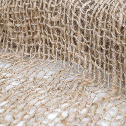 Jute opbevaringsmatte Naturfarvet 2 x 10 m 100% Tossa Jute