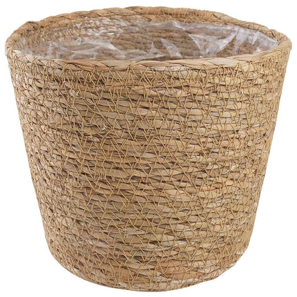 Søgræs Planterkurve 3 pcs Naturfarvet Ø26 x 19 cm 100% Søgræs