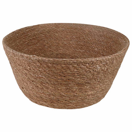 Plantekrukke med håndtag Naturfarvet Ø 32 x 32 cm 100% Søgræs