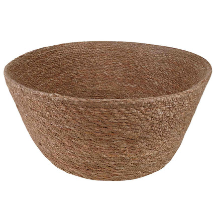 Plantekrukke med håndtag 2 pcs Naturfarvet Ø 32 x 32 cm