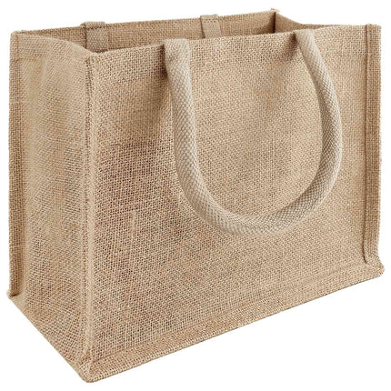 Jute tasker 50 pcs Naturfarvet 26 x 22 x 14 cm 100% Tossa Jute