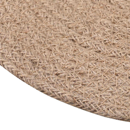 Jute dækkeservietter 50 stk. Naturfarvet 100% Tossa jute