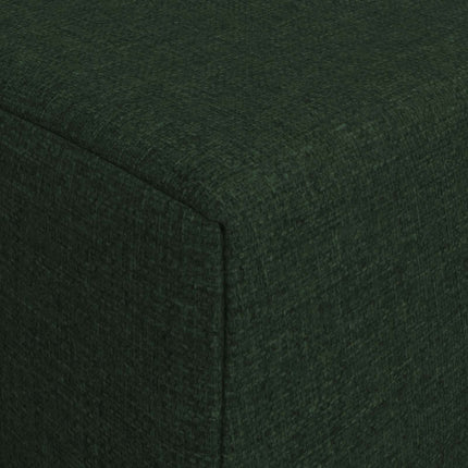 Samlebar Sofa Seng Mørkegrøn 200 x 70 x 15 cm Stof