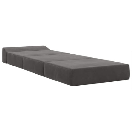 Samlebar Sofa Seng Mørkegrå 200 x 70 x 15 cm Fløjl