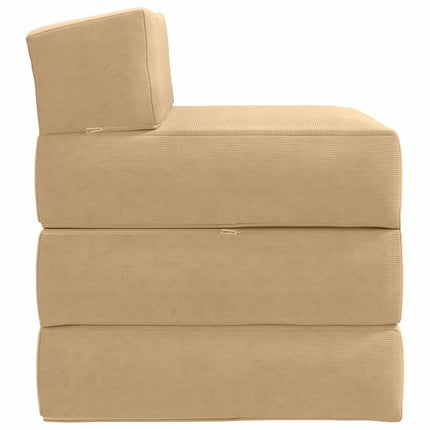 Samlebar Sofa Seng Lys Grøn Grå 200 x 70 x 15 cm Velourstof
