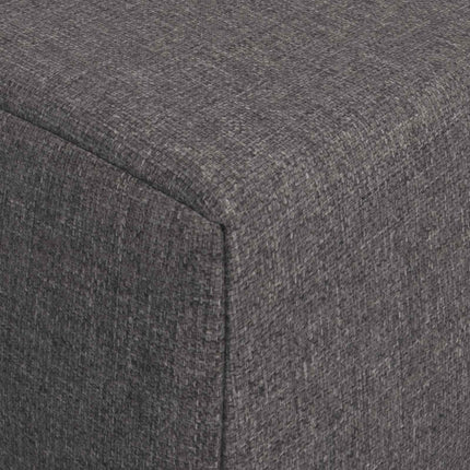 Samlebar Sofa Seng Lysegrå 200 x 70 x 10 cm Stof