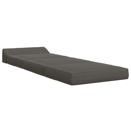 Samlebar Sofa Seng Mørkegrå 200 x 70 x 10 cm Velourstof