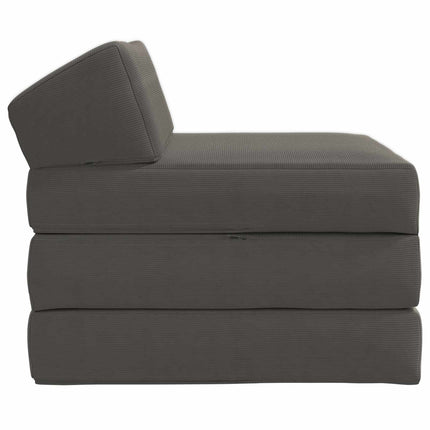 Samlebar Sofa Seng Mørkegrå 200 x 70 x 10 cm Velourstof