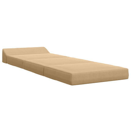 Samlebar Sofa Seng Lys Grøn Grå 200 x 70 x 10 cm Velourstof
