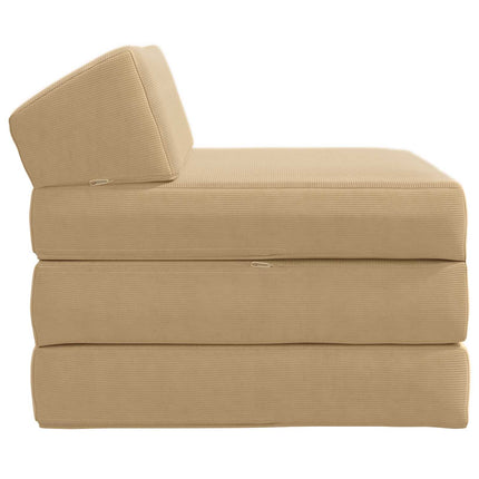 Samlebar Sofa Seng Lys Grøn Grå 200 x 70 x 10 cm Velourstof