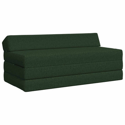 Samlebar Sofa Seng Mørkegrøn 120 x 60 x 49 cm Stof