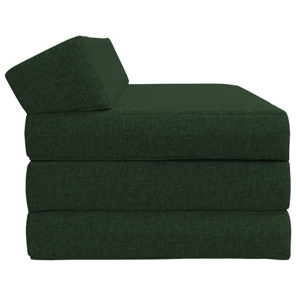 Samlebar Sofa Seng Mørkegrøn 120 x 60 x 49 cm Stof