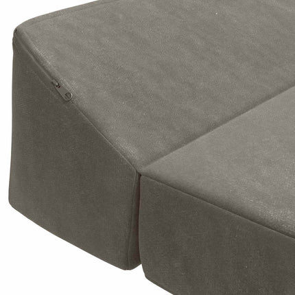 Samlebar Sofa Seng Lysegrå 120 x 60 x 49 cm Stof