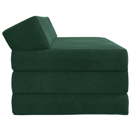 Samlebar Sofa Seng Mørkegrøn 120 x 60 x 49 cm Stof