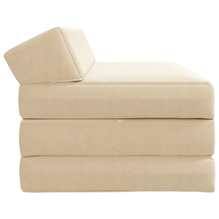 Samlebar Sofa Seng Cremefarvet 120 x 60 x 49 cm Stof