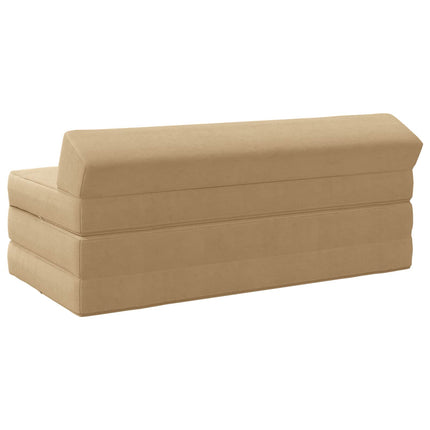 Samlebar Sofa Seng Grøn Grå 120 x 60 x 49 cm Stof