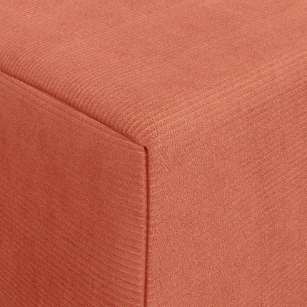 Samlebar Sofa Seng Rød orange 120 x 60 x 49 cm Stof