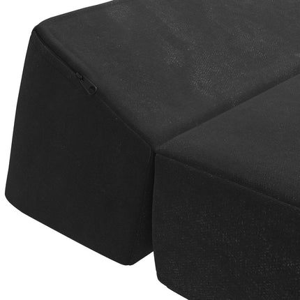 Samlebar Sofa Seng Sort 60 x 70 x 41 cm Stof