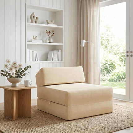Samlebar Sofa Seng Cremefarvet 60 x 70 x 41 cm Stof
