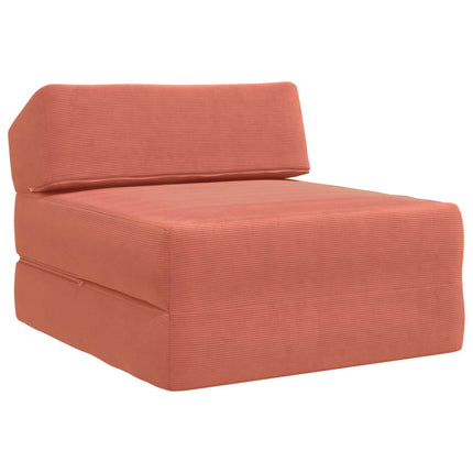 Samlebar Sofa Seng Rød orange 60 x 70 x 41 cm Stof