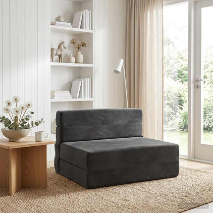 Samlebar Sofa Seng Mørkegrå 70 x 72 x 60 cm Stof