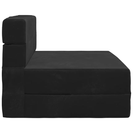 Samlebar Sofa Seng Sort 70 x 80 x 60 cm Stof