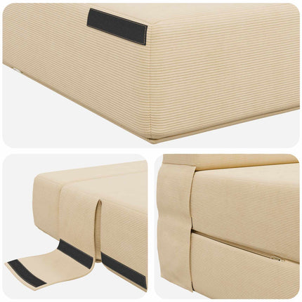 Samlebar Sofa Seng Cremefarvet 70 x 80 x 60 cm Stof
