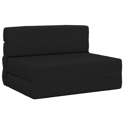 Samlebar Sofa Seng Sort 100 x 80 x 60 cm Stof