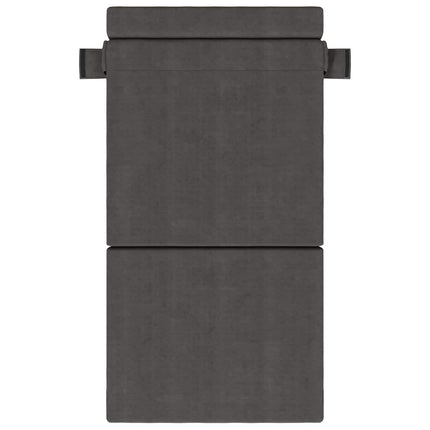 Samlebar Sofa Seng Mørkegrå 100 x 80 x 60 cm Stof