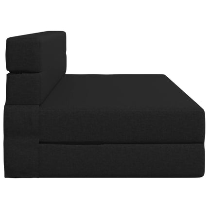 Samlebar Sofa Seng Sort 152 x 86,5 x 60 cm Stof