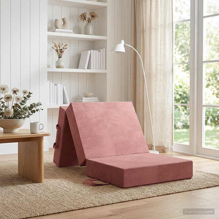 Samlebar Sofa Seng 75 x 67 x 45 cm Lyserød