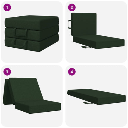 Samlebar Sofa Seng 75 x 67 x 45 cm Mørkegrøn